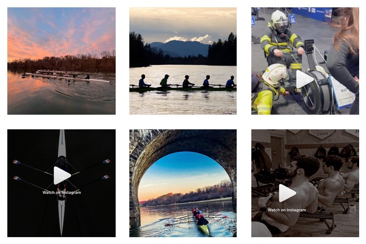 row2k features: This Week's Best of Rowing on Instagram 2/24/2024