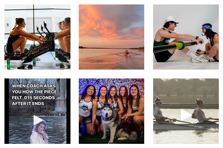 row2k features: This Week's Best of Rowing on Instagram 3/9/2024