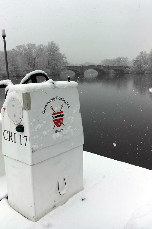 Snowy Day on the Charles