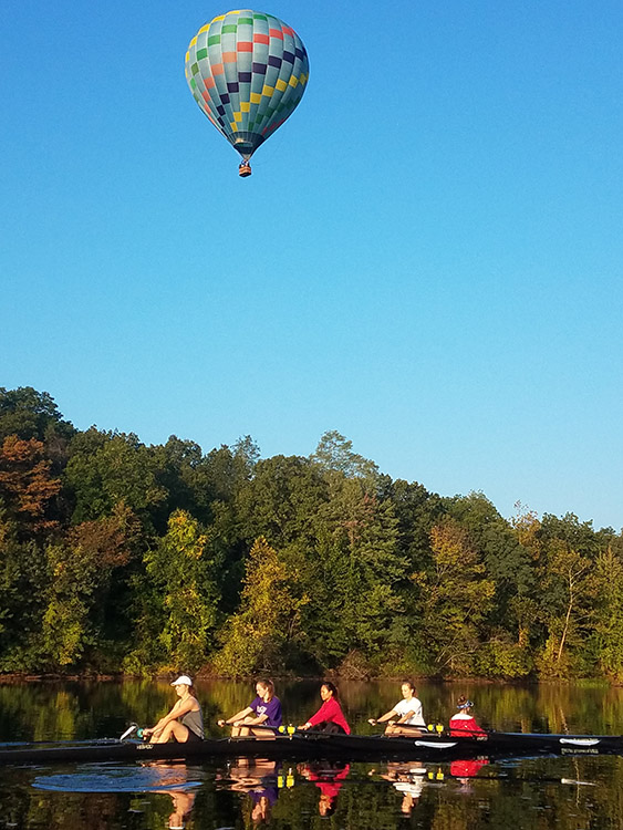 Hot Air Balloon Flyover