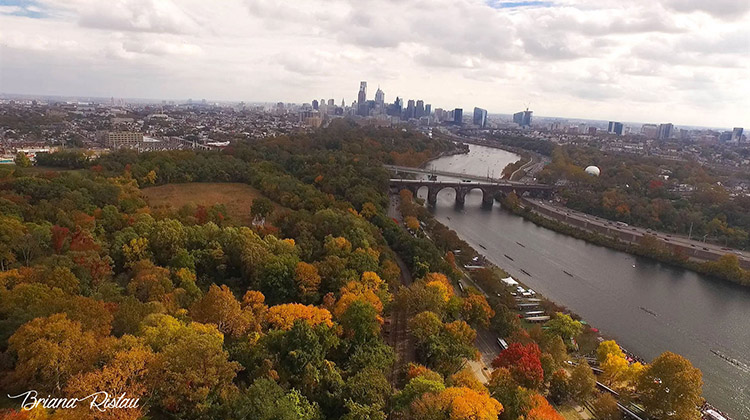 Head of the Schuylkill Aerial