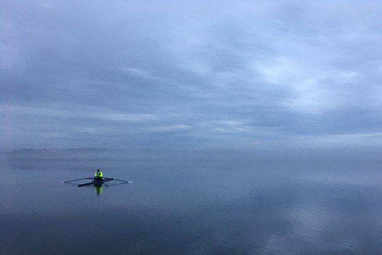 Morning Row in Maine