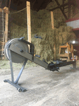 January 2, 2020 - Putting Hay in the Barn, submitted by Maggie Fellows - Click for full-size image!