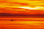 January 29, 2019 - Sunrise on San Francisco Bay, submitted by Mike Modlin - Click for full-size image!