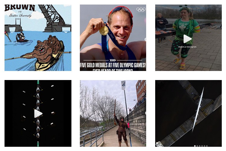 row2k features: This Week's Best of Rowing on Instagram 3/23/2024