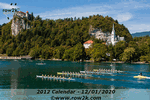 April - start of men's eight rep in Bled, SLO - Click for full-size image!