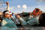 Celebratory champagne at the Women's Boat Race in 2017 - Click for full-size image!