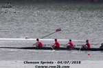 Four down at the 2018 Clemson Sprints - Click for full-size image!