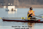 Single sculls balancing at 2013 Knecht Cup - Click for full-size image!