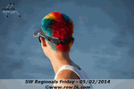 Tie dye hair at SW Junior Regionals - Click for full-size image!