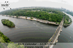 May - aerial view of the Schuylkill River during the Stotesbury Cup Regatta - Click for full-size image!