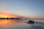 May 25, 2018 - Lake Ontario Sunrise, submitted by Emily Dart - Click for full-size image!
