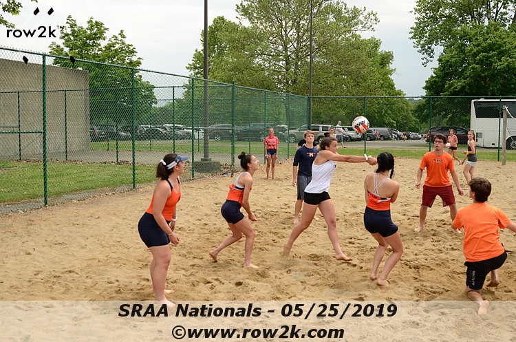 Bit of team volleyball at SRAAs, 2019