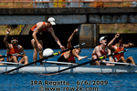 Princeton lightweights winning in 2009 and falling in for a swim - Click for full-size image!