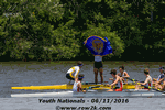 Not the best place to hold the flag after winning - Click for full-size image!