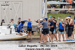 Laker Regatta cox toss - Click for full-size image!