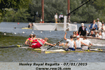 Oar clash in first 100m at HRR - Click for full-size image!