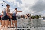 Navy cox toss following win in the Kings' Cup Final - Click for full-size image!