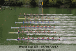 Eights start on Rotsee - Click for full-size image!