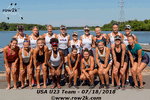 2018 USA U23 and Junior W8+ - Click for full-size image!