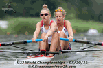 Mueller and Luczak racing the U23 pair in Amsterdam - Click for full-size image!