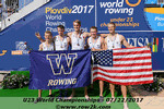 Huskies on the podium - Click for full-size image!