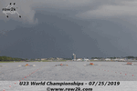 Racing into the storm at U23s - Click for full-size image!