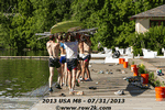 Men's eight bringing it in - Click for full-size image!