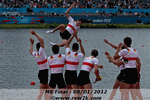 GER M8+ cox toss in 2012 - Click for full-size image!