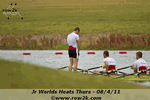 Getting the pre-race jitters out - Click for full-size image!