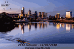 May - quad sculling at dawn on Schuylkill River - Click for full-size image!
