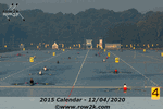 December - crews train on Bosbaan at Amsterdam World Championships - Click for full-size image!