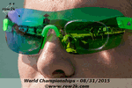 Sunglasses reflection in Aiguebelette - Click for full-size image!