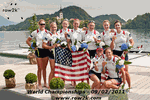 2011 USA W8+ podium shot in Bled - Click for full-size image!