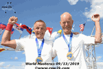Pair of medalists at World Masters - Click for full-size image!