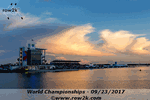 Evening sky over Nathan Benderson Park - Click for full-size image!