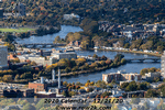 October - aerial view of Head Of The Charles - Click for full-size image!
