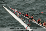 Capsized four at Hooch - Click for full-size image!