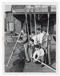 1945. La Salle High School rowing team with Jack Kelly, Sr. - Click for full-size image!