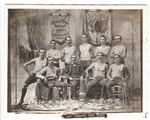 1894 Fairmount Rowing Association (founded in 1877) surrounded by their trophies. - Click for full-size image!