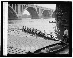May 1, 1926 8-oar shell crew of Capital Athletic Club.  Courtesy of the Library of Congress. - Click for full-size image!