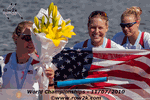 Esther Lofgren celebrating with 2010 USA W8+ - Click for full-size image!