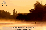 March - pair rowing on Willamette River, OR - Click for full-size image!