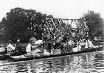 1908. People taking part in the Henley Regatta on the Thames. Courtesy of HRR - Click for full-size image!