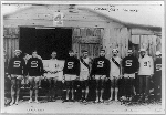 June 17, 1912. Stanford varsity crew, Poughkeepsie. Courtesy of the Library of Congress. - Click for full-size image!