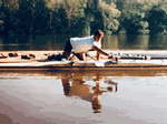 1990 my husband Matt Weise on the Grand River in Michigan.  Submitted by Lisa Weise - Click for full-size image!