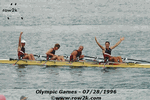 USA M4x following their silver medal in Atlanta. Courtesy of Oli Rosenbladt - Click for full-size image!