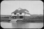 Cornell Boathouse 1894. Photo courtesy of Cornell University Archives - Click for full-size image!