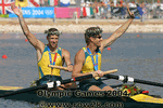 AUS M2- celebrates Olympic win - Click for full-size image!