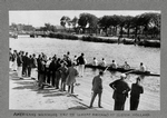 1928 Americans watching TRC VIII (Great Britain) at Sloten, Holland. Courtesy of TRC Archive. - Click for full-size image!